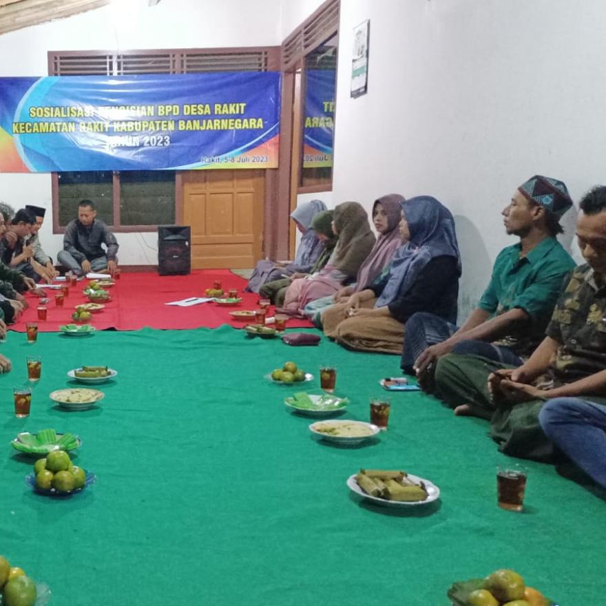 SOSIALISASI PENGISIAN BPD DESA RAKIT